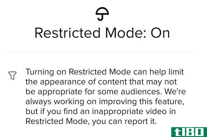 tiktok restricted mode