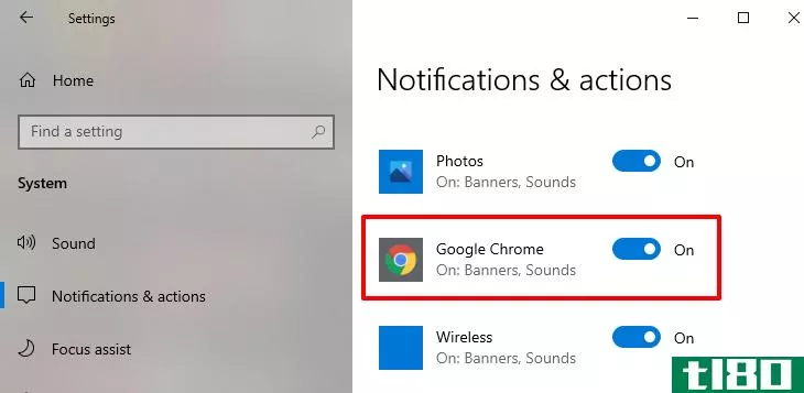 Allow Chrome Notificati*** on Windows 10