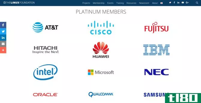 Linux Foundation members