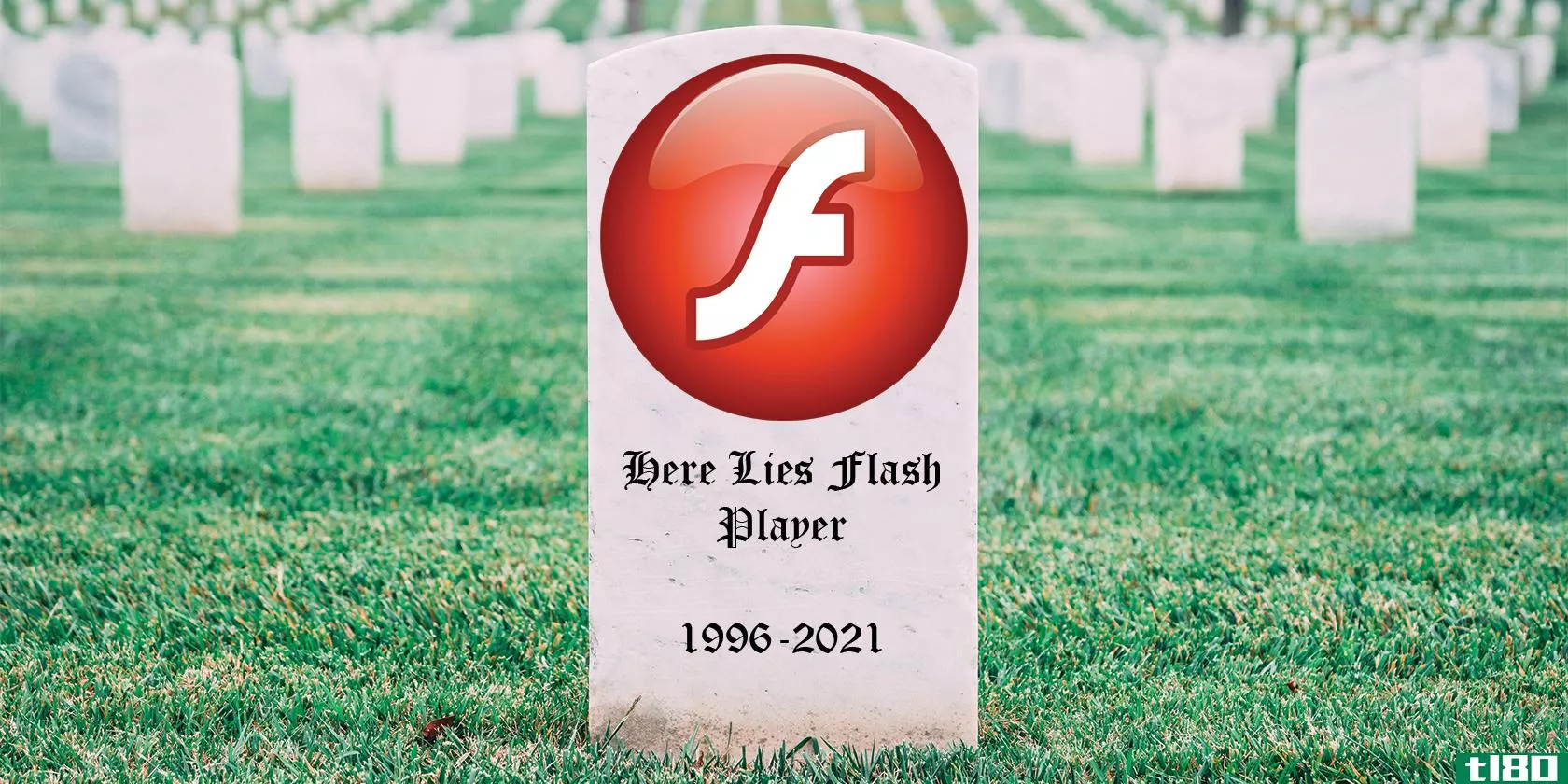 flash player gravestone