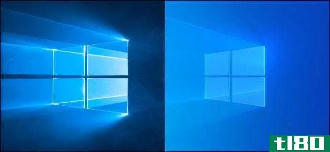 windows10的虚拟桌面可以定制壁纸背景