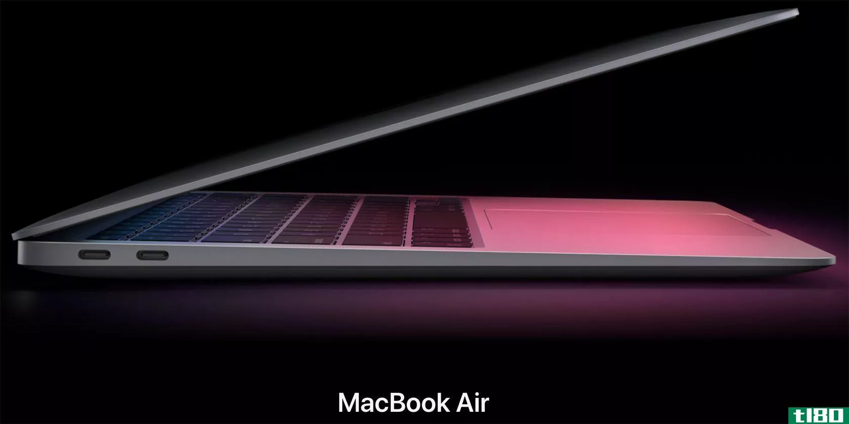 苹果展示新款macbook air无风扇和新款m1芯片