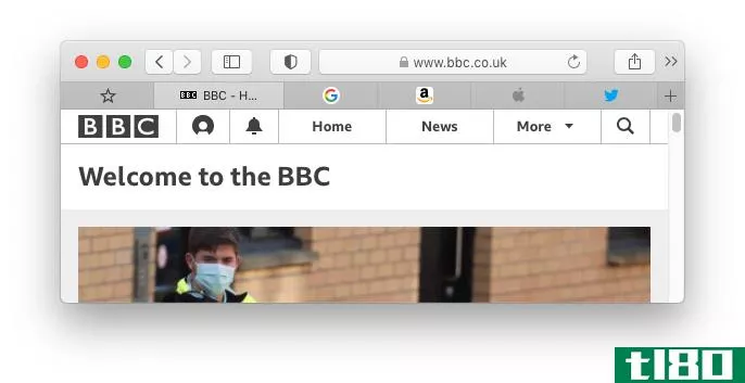 A screenshot showing Safari tabs