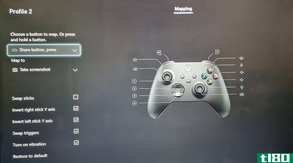 Xbox Series X Controller Remapped