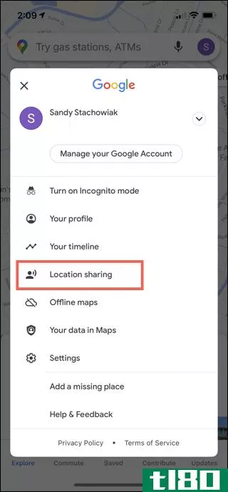 如何使用谷歌地图找到你的家人和朋友