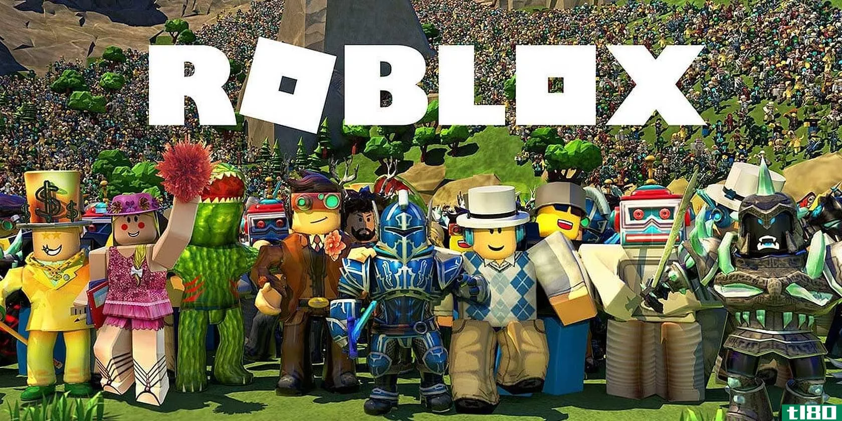 roblox characters and logo