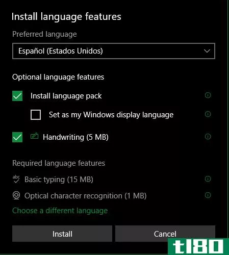 Windows 10 Install New Language