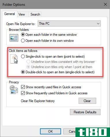 Windows Single Click to Double-Click