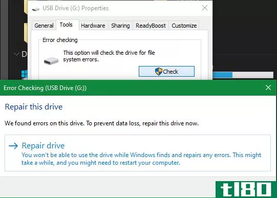 Windows Repair USB Drive