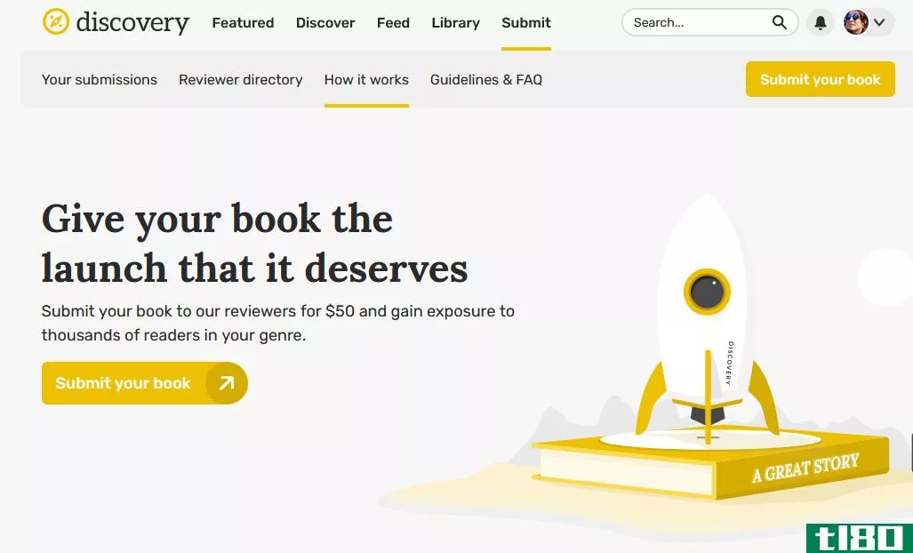 reedsy discovery submit book
