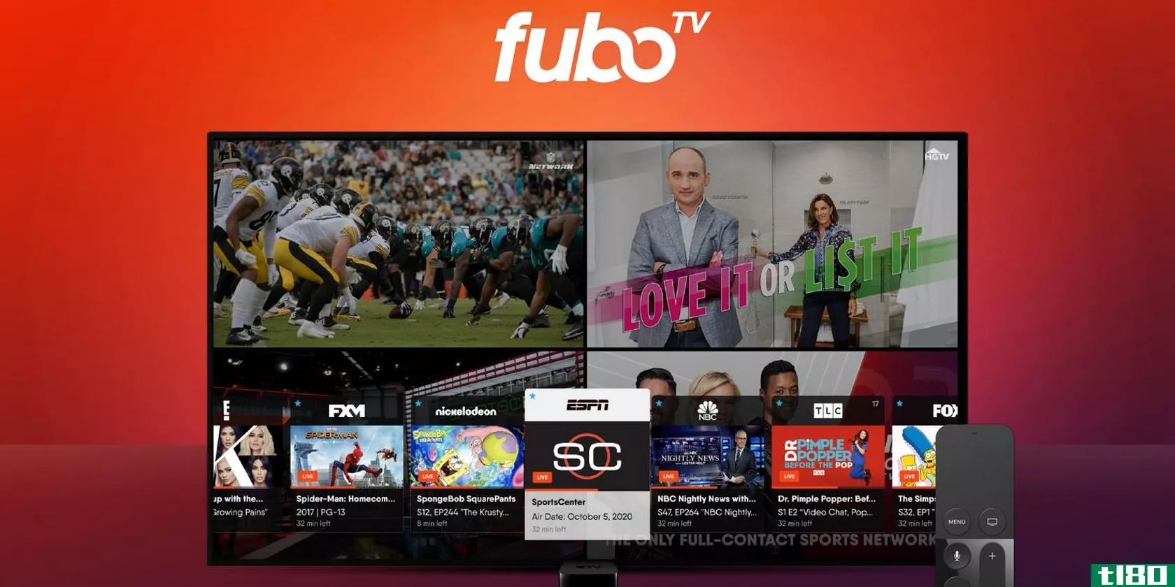 fubotv在苹果电视上增加了同步频道观看功能