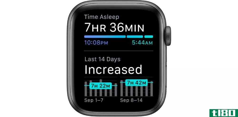 apple watch sleep statistics