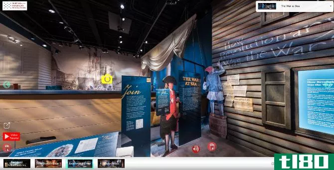 The Museum of the American Revoluti*** offers one of the internet's best virtual tours to learn about the Revolutionary war