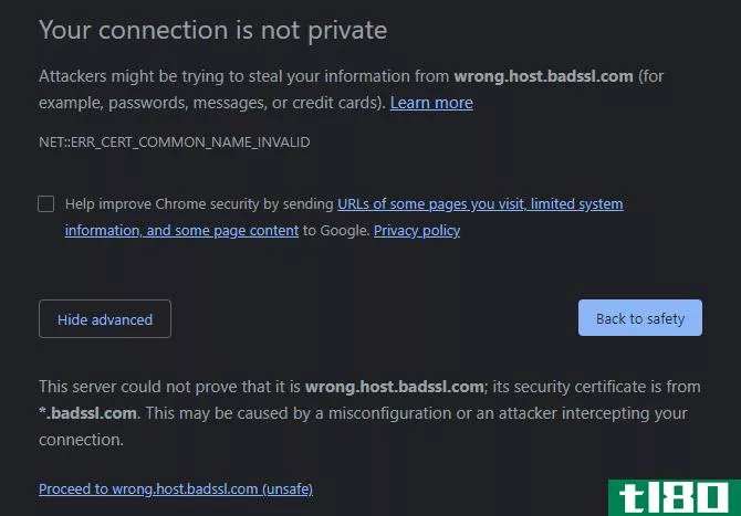 Chrome Bypass Security Warning