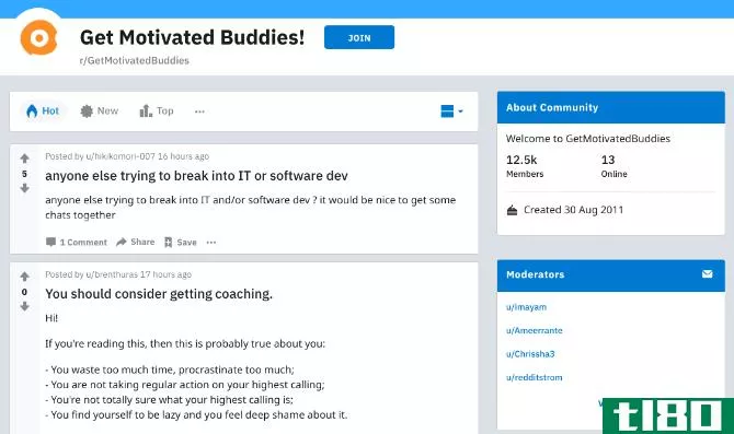 Find someone to build a new habit with you at r/GetMotivatedBuddies or other subreddits