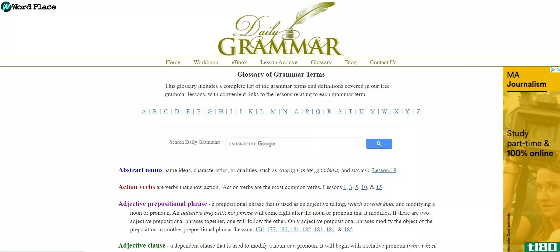 daily grammar screenshot