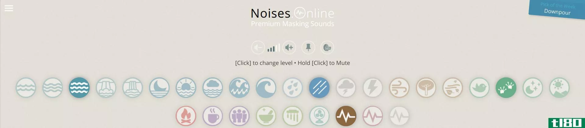 noises online screenshot