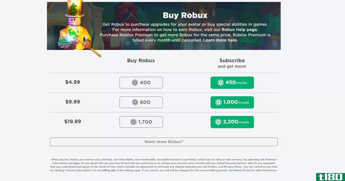 robux roblox in game currency