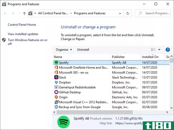 windows 10 remove programs