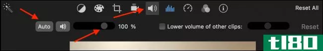 如何降低mac上imovie的背景噪声