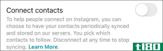 如何从instagram删除个人联系人