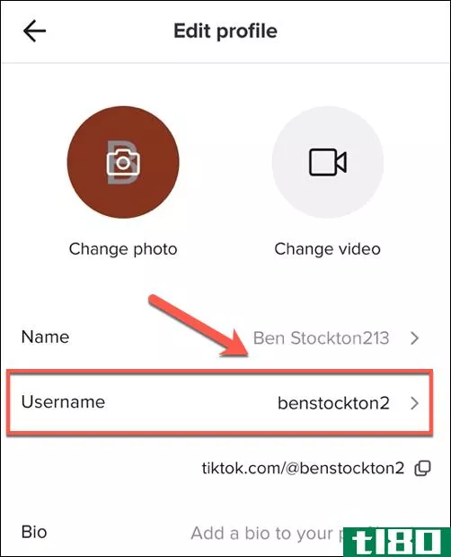 如何更改您的tiktok用户名