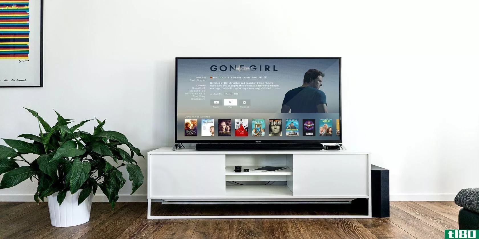 television in livingroom