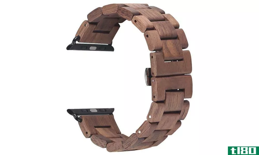 Wooden Apple Watch band
