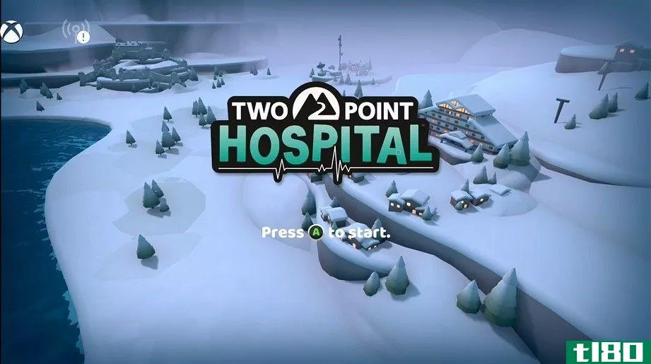 Screenshot of Two Point Hospital on Xbox Game Pass Using Samsung S20