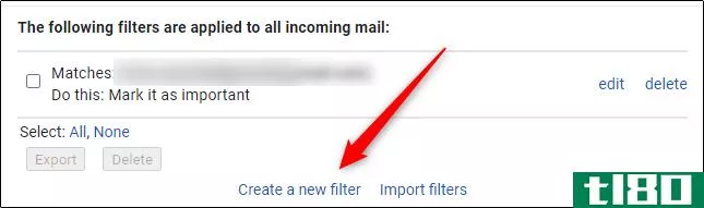 如何自动将gmail邮件移动到其他选项卡