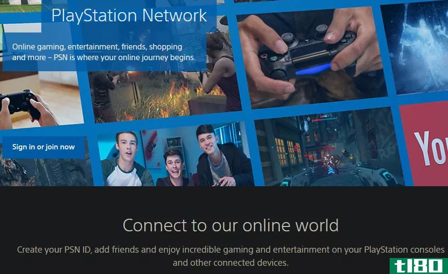 PlayStation Network Header
