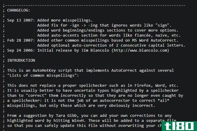 AutoHotkey AutoCorrect Script Intro
