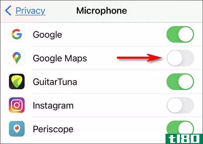 如何查看哪些iphone应用正在收听您的麦克风