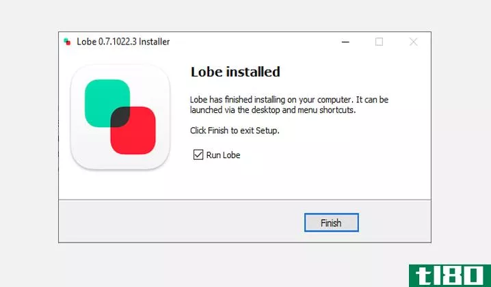Microsoft Lobe Installed