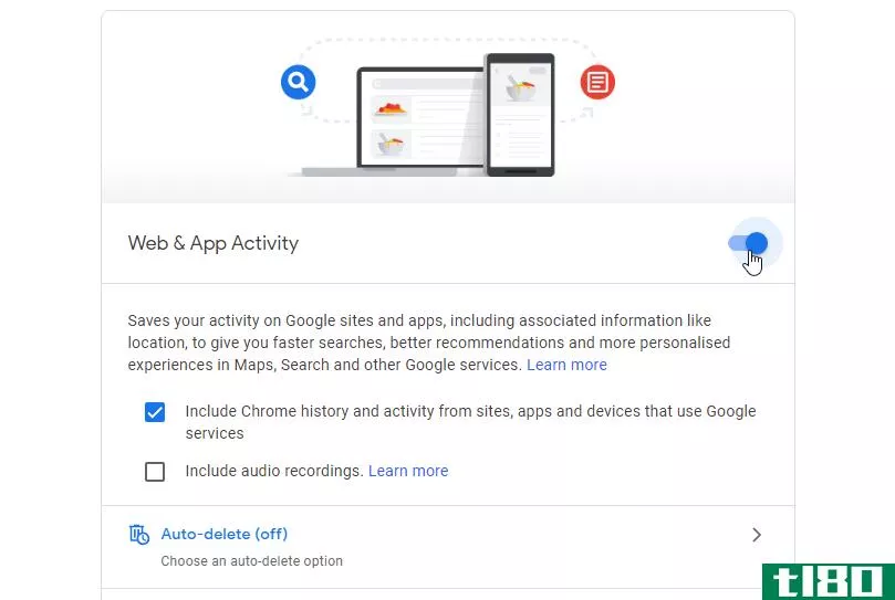 Web and App Activity