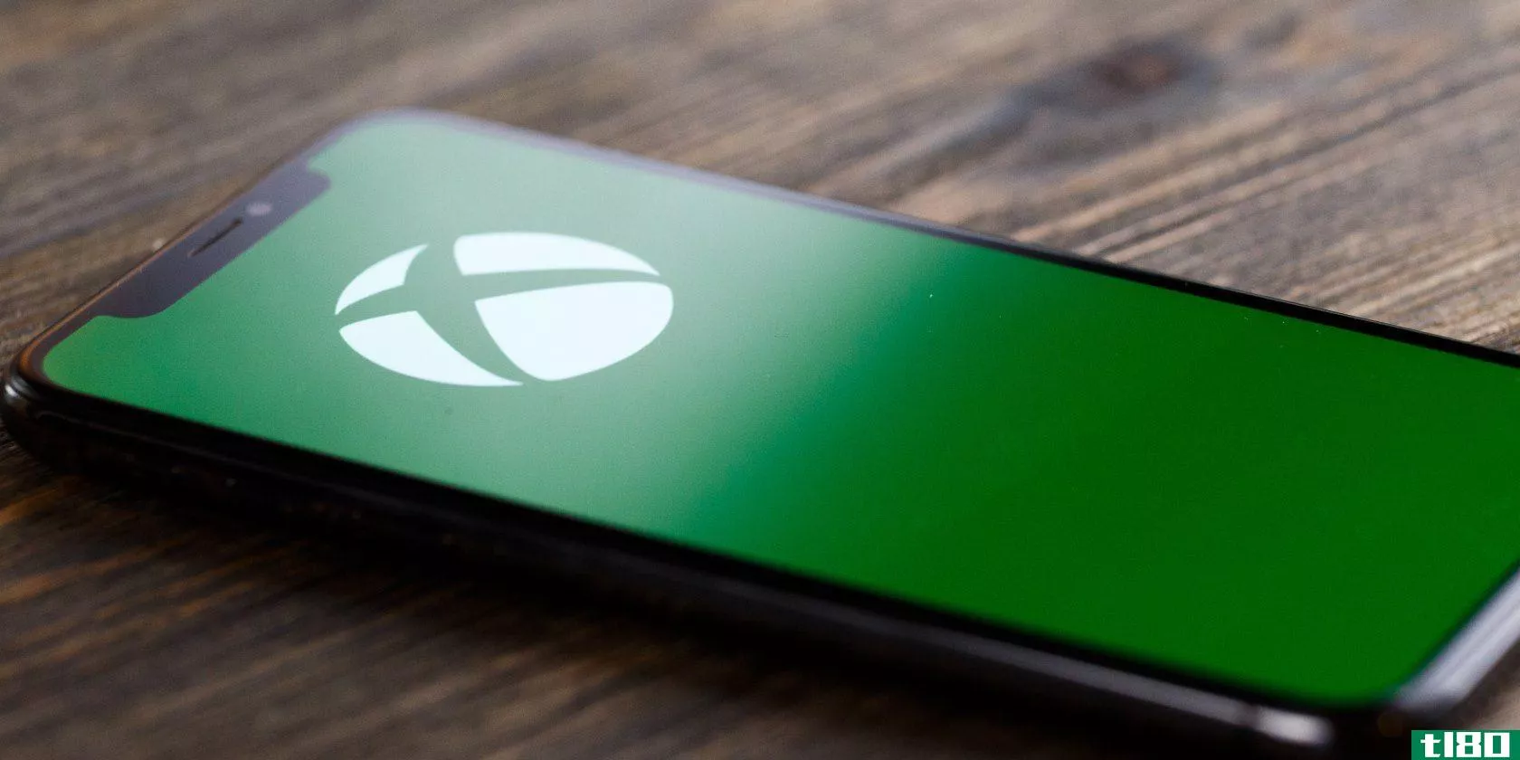 the Xbox logo on a phone