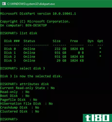 Windows Diskpart