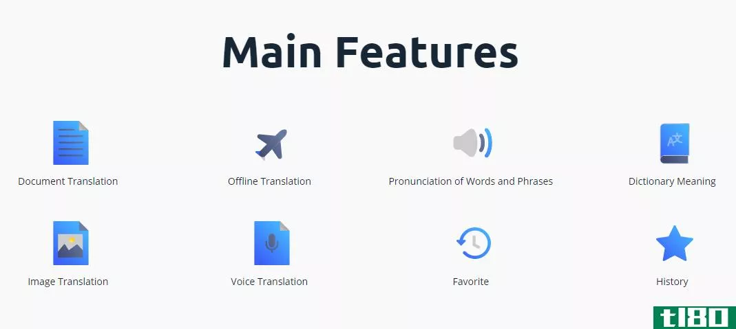 lingvanex translator main features