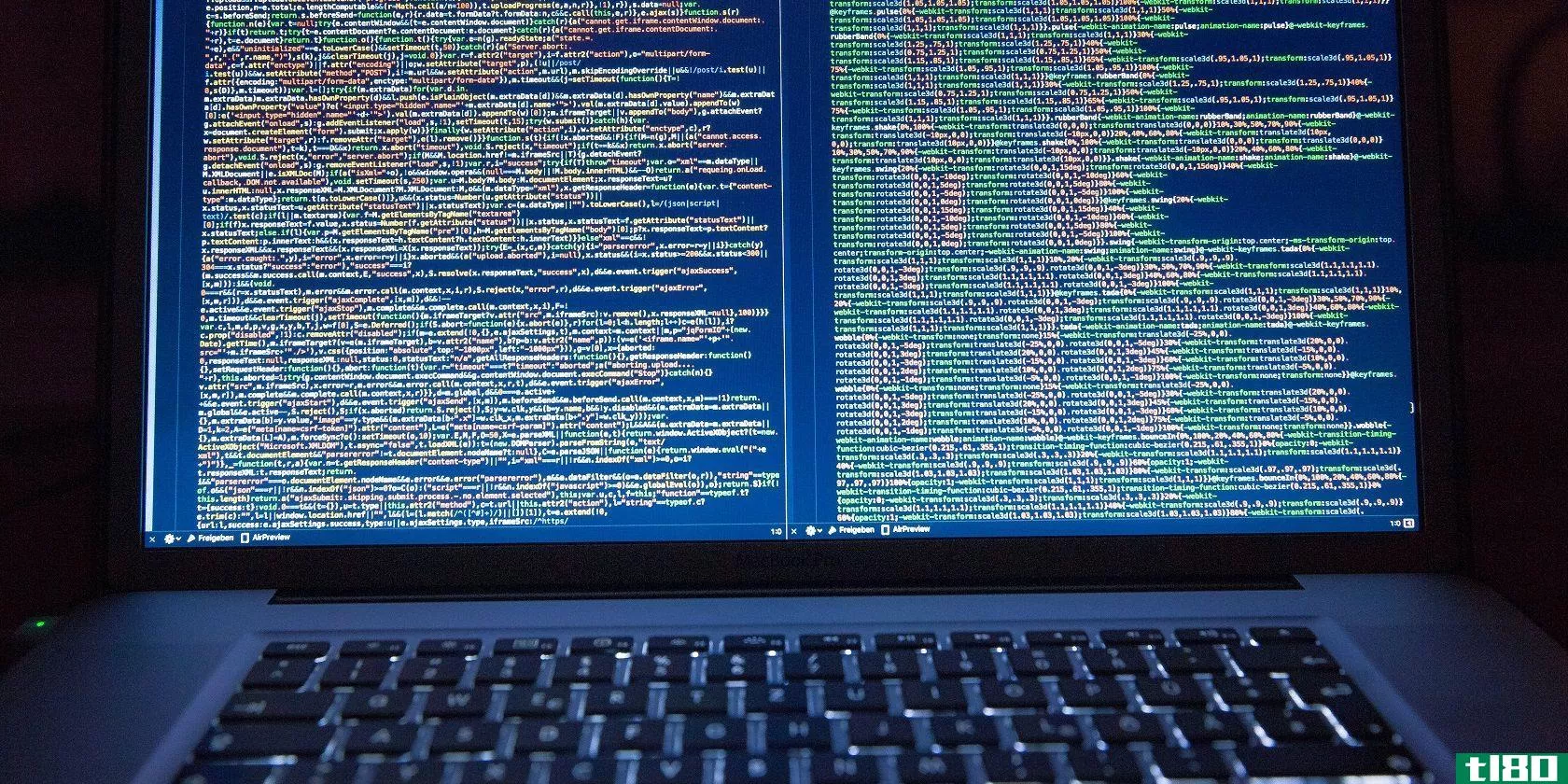 code on computer screen featured