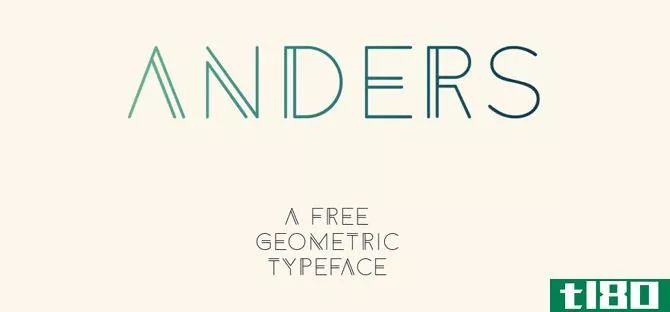 anders font