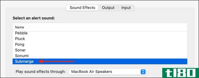 如何在mac上更改警报声音