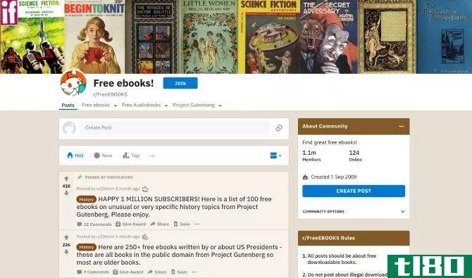 r/FreeBooks is the most c***istently updated forum for free ebooks, especially from authors themselves