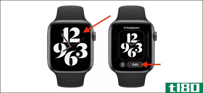如何定制apple watch上的表面外观