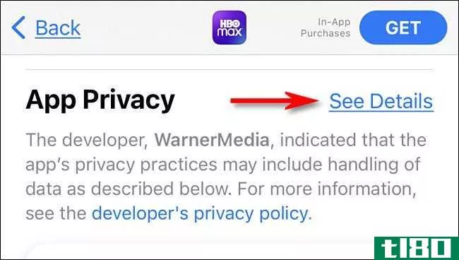如何在安装iphone应用程序之前查看其隐私详细信息
