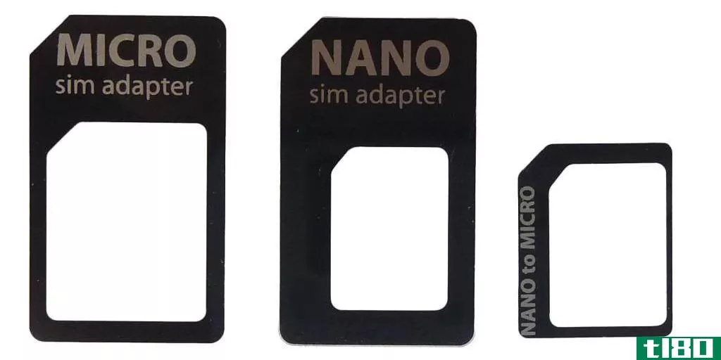 SIM card adapters