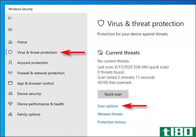 如何在windows 10上使用microsoft defender antivirus进行扫描