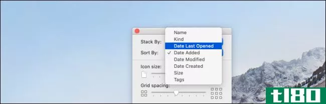 如何组织mac的桌面图标