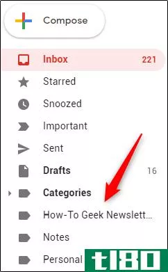 如何在gmail中创建新文件夹
