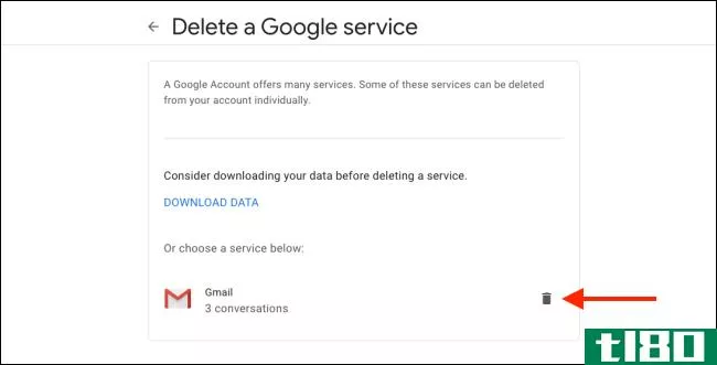 如何删除你的gmail帐户而不删除你的google帐户