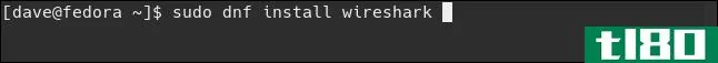 如何在linux上使用wireshark过滤器